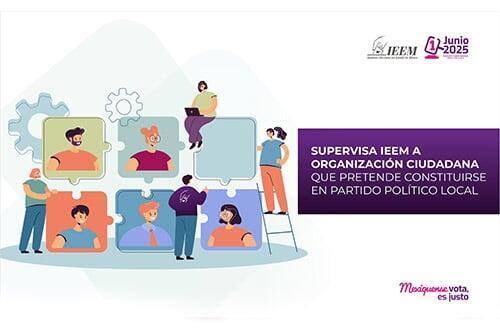 IEEM supervisa a Poder Mexiquense en su camino para ser partido local
